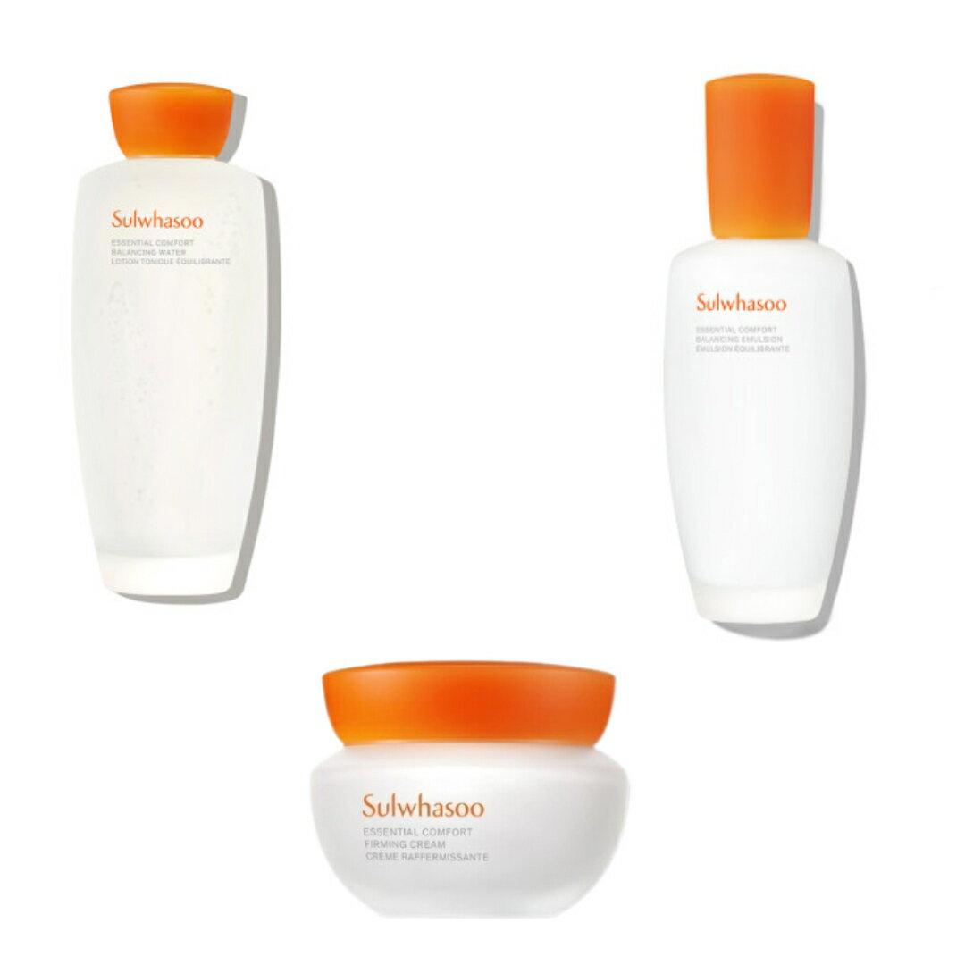 【Sulwhasoo】【雪花秀】【送料無料】 ソルファス ジャウム 滋陰 水+乳液+弾力クリーム セット(125ml+125ml+75ml) 美肌 韓国コスメ ...