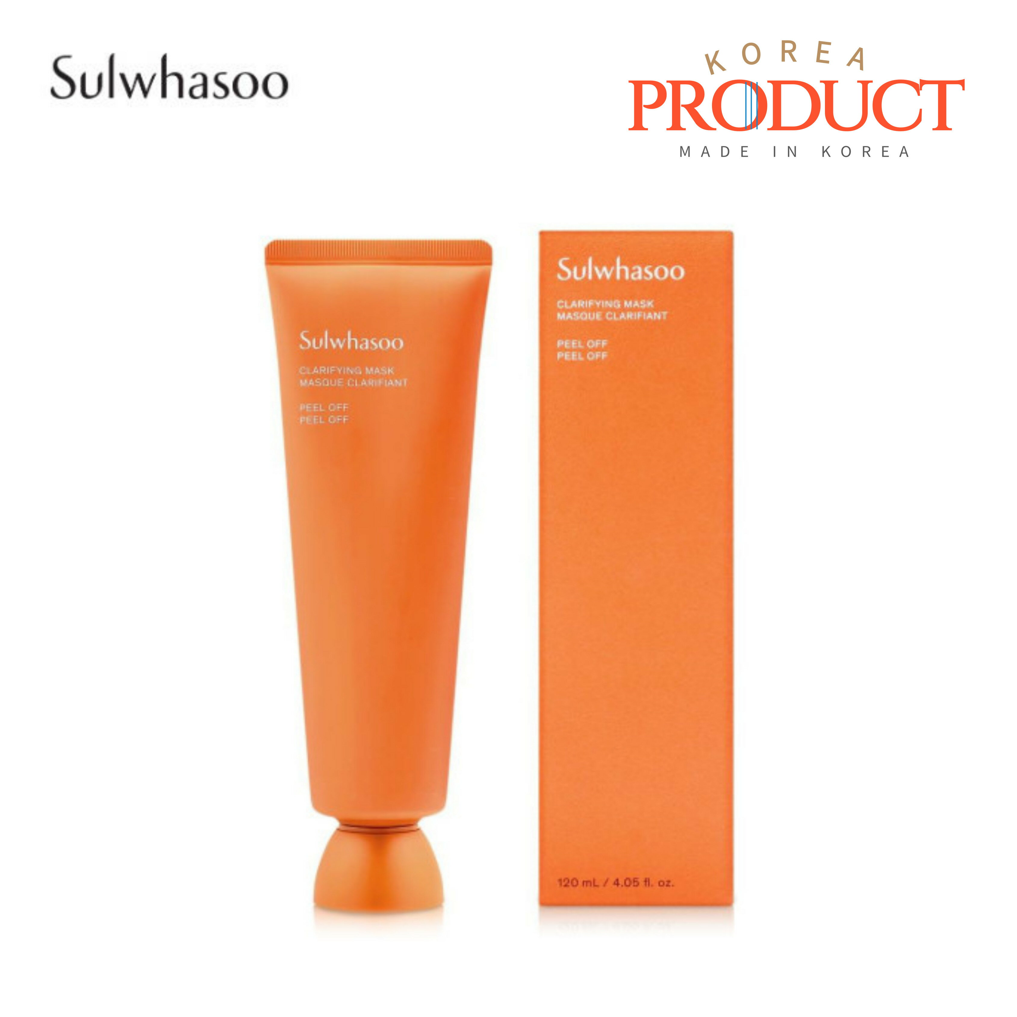 【Sulwhasoo】【雪花秀】【送料無料】ソルファス クラリファイングマスクEX（玉容パックEX）120ml 美肌 韓国コスメ 韓方 シワケア