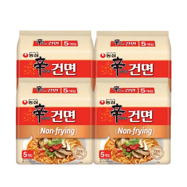 【農心】【送料無料】 辛ラーメン乾麺 97g*20個のサムネイル