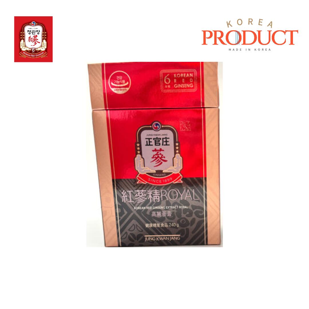 【正官庄】【送料無料】正官庄 紅参精ロイヤル　240g│紅参 6年根 高麗人参 朝鮮人参 紅蔘サプリ サプリメント　健康 スタミナ 自分へのご褒美 あいさつ回り 手土産
