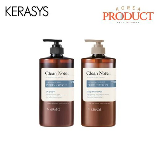 【KERASYS】【送料無料】 クリーンノート シャンプー ピュアコットン 1000ml + トリートメント1000ml 【KERASYS】【送料無料】 クリーンノート シャンプー ピュアコットン 1000ml + トリートメント1000ml