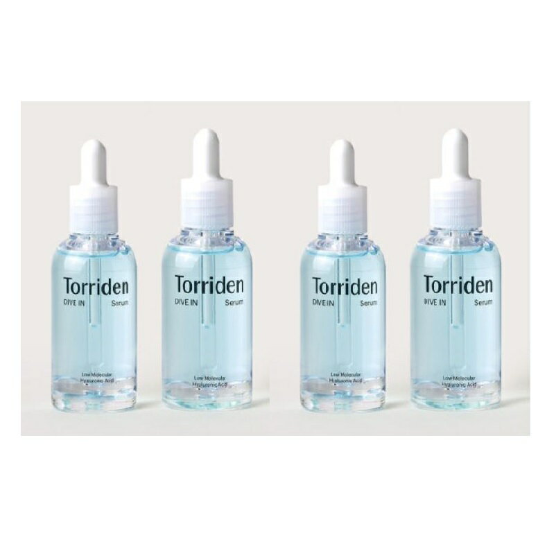 【TORRIDEN】【送料無料】TORRIDEN ダイブ-イン 低分子 ヒアルロン酸セラム 50mlX4 韓国コスメ 韓方 高栄養 つや肌 保湿 乾燥肌 オイリー肌