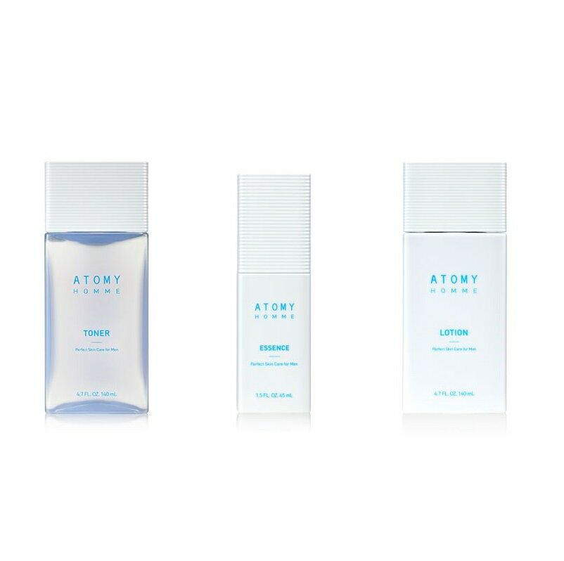 【Atom美】【送料無料】アトミ メンズ3種セット メンズ化粧品 メンズコスメ お得セット 韓国コスメ 韓方 高栄養 つや肌 保湿