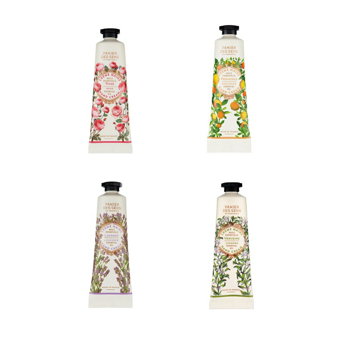 Rakuten - パニエデサンス エッセンシャルズ ハンドクリーム 30ml シアバター 保湿 香り フランス製 エッセンシャルオイル ハンドケア うるおい 潤い プロヴァンス