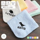 【名入れ 刺繍】恐竜モノクロ4種 サウルス ネーム ハンカチ 入園準備 卒園 卒業 入園 入学 誕生日 こども 子供 記念品 ギフト 名入れタオル 名入れハンカチ 卒団記念品 名入れタオル 名入れハンカチ ティラノサウルス ステゴサウルス トリケラトプス プテラノドン