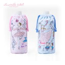 Itscorbeille イツコルベイユ ペットボトルカバー 600ml ボトルカバー 巾着 タオル地 綿100% Cotton100% インクジェット プリント バレエ コンサート レッスン タオル ギフト 箱入り 眠れる森の美女 くるみ割り人形 アクセサリー 小物(4)