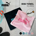 【名入れ 刺繍】PUMA プーマ ミニタオル(名入れタオル 卒団 記念品 スポーツ 部活 クラブ チームクラブ ギフト プレゼント 誕生日 卒団記念 オリジナル ハンドタオル スポーツタオル チームタオル ブランド 野球 サッカー)56