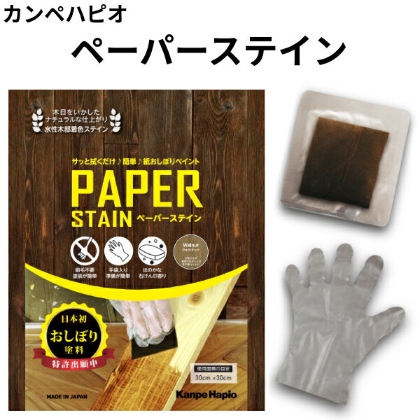 ペーパーステイン＜15×7.5cm＞（カンペハピオ）