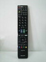 【中古】シャープ テレビリモコン GA861WJSA