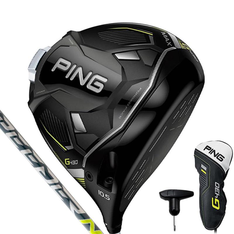 【中古】Ping G430HL MAX ドライバー Fujikura Speeder NX 45 カーボンシャフト 2023 10．5 フリーサイズ