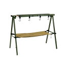 【中古】POST GENERAL ポストジェネラル SAWHORSE & HANGER ソーホース & ハンガー ブラック オリーブ BBQ バーベキュー アウ...