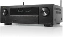 デノン Denon AVR-X1700H AVサラウンドレシーバー 7.2ch 8K Ultra HD、HDR10+、eARC対応/ブラック AVR-X1700...