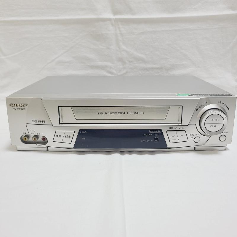 【中古】シャープ VHSビデオデッキ V