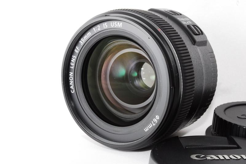 【中古】Canon 単焦点レンズ EF35mm F2 IS USM フルサイズ対応