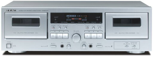 TEAC ダブルオートリバースカセットデッキ シルバー W-890RMK2-S TEAC ダブルオートリバースカセットデッキ シルバー W-890RMK2-S