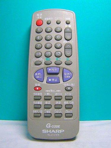 シャープ テレビ・ビデオリモコン GA104SA