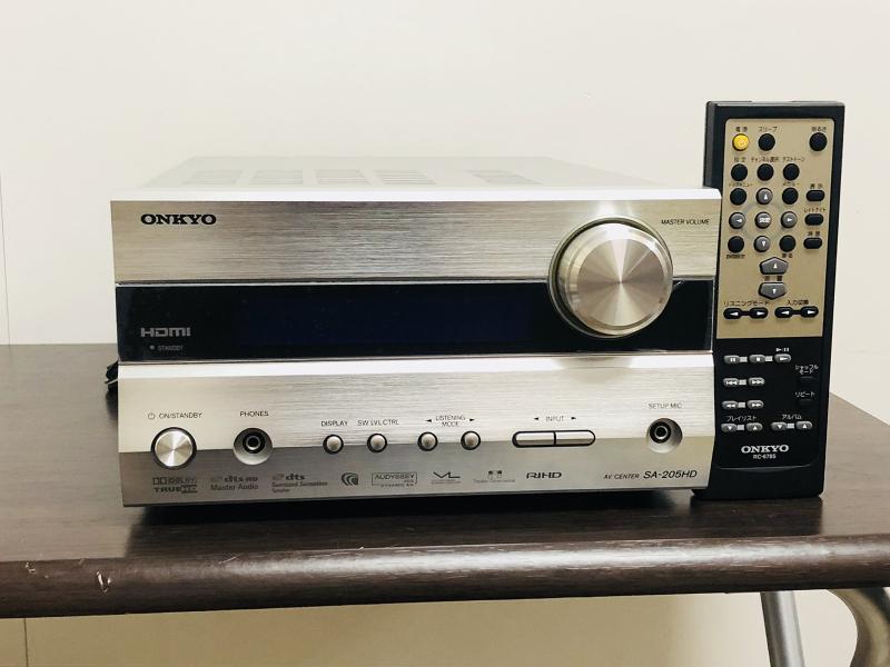 【中古】ONKYO AVセンター SA-205HD(S)