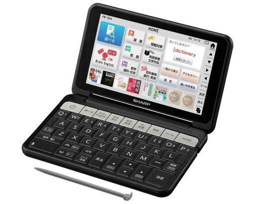 シャープ カラ―電子辞書 Brain 高校生モデル ブラック系 PW-SH4-B シャープ カラ―電子辞書 Brain 高校生モデル ブラック系 PW-SH4-B