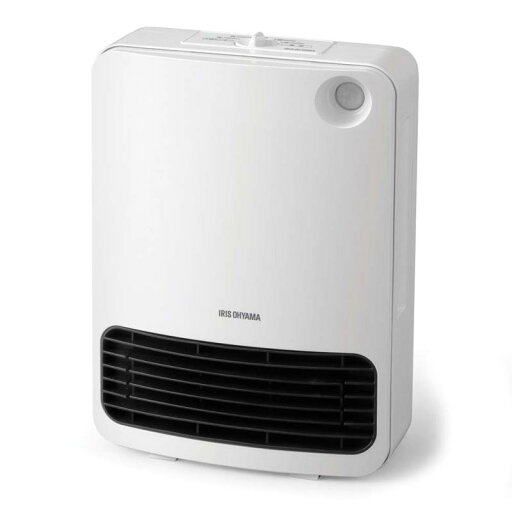 アイリスオーヤマ 人感センサー付き セラミックファンヒーター メカ式 ホワイト JCH-126D-W アイリスオーヤマ 人感センサー付き セラミックファンヒーター メカ式 ホワイト JCH-126D-W