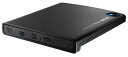I-O DATA ミニノートPC対応 ポータブルDVDドライブ ブラッ...(3)