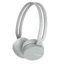 ソニー SONY ワイヤレスヘッドホン WH-CH400 : Bluetooth対応 最大20時間連続再生 マイク付き 2018年モデル