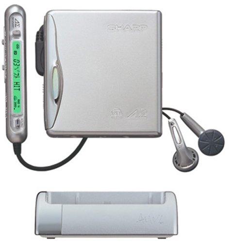 【中古】SHARP アウビィ MD-DS55-P 1ビットポータブルMDプレーヤー (ピンク)