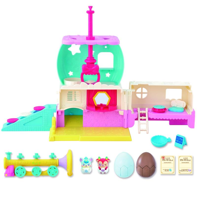 【中古】ヒミツのここたま しかけいっぱい ドキドキここトレハウスDX