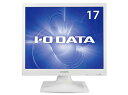 I-O DATA フリッカーレス設計 17型スクエア液晶 ホワイト LCD-AD173SESW