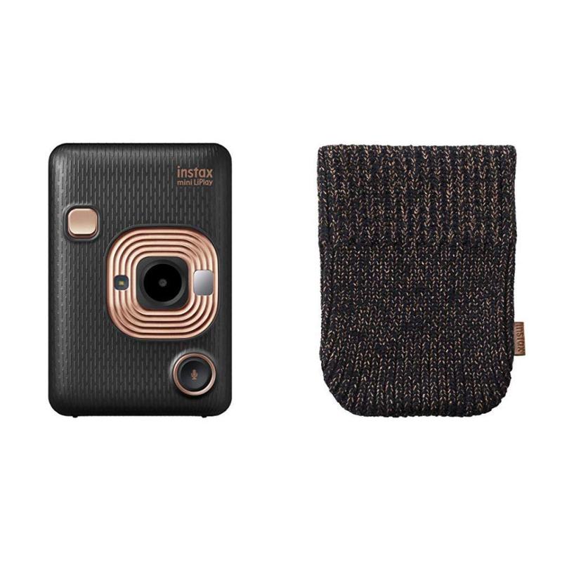 【中古】FUJIFILM チェキカメラ ハイブリッドインスタントカメラ instax mini LiPlay