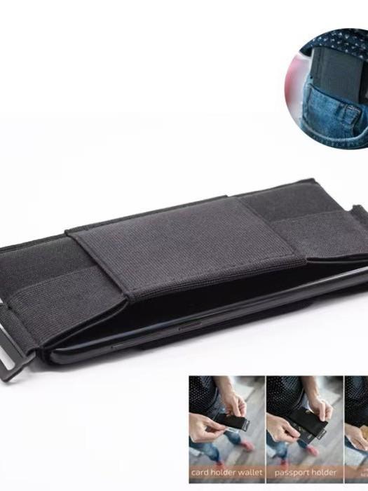 スマホ収納バッグ 男性用 スポーツウエストポーチ 盗難防止 薄型 ランニング サイクリング ウエストバ..