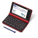 【中古】カシオ 電子辞書 生活・教養 エクスワード XD-SX6500RD 160コンテンツ レッド XD-SXN65RD セット