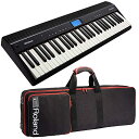 【中古】ROLAND ローランド 61鍵キーボード GO:PIANO GO-61P + キャリングケース セット