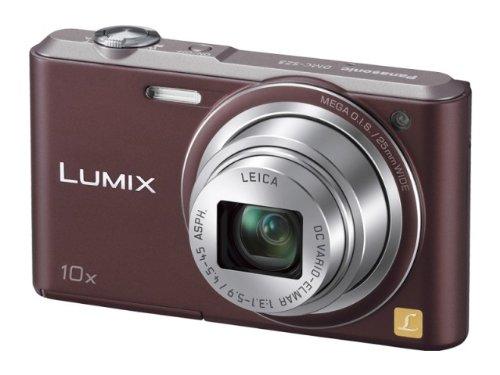 【中古】パナソニック デジタルカメラ ルミックス SZ3 光学10倍 ブラウン DMC-SZ3-T(2)