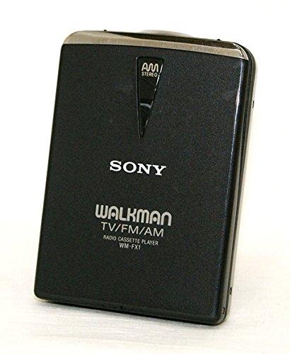 【中古】SONY ソニー　WM-FX1-B ブラック　チューナー付カセットウォークマン　Dolby NR装備　再生専用..