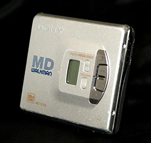 【中古】SONY　ソニー　MZ-E30-S シルバー　ポータブルMDプレーヤー　MDLP非対応　（MD再生専用機/MDウォークマン）
