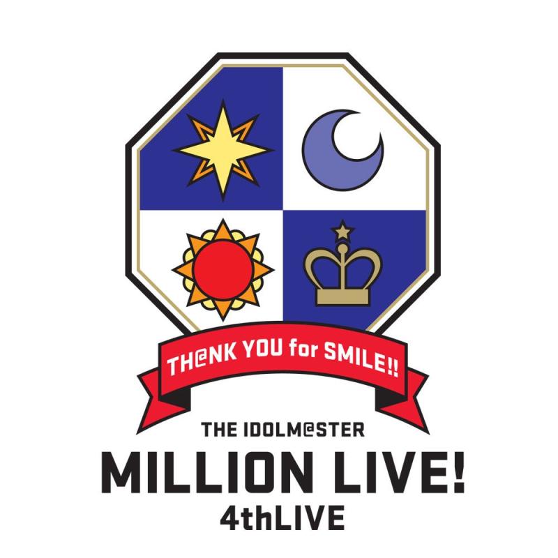šTHE IDOLM@STER MILLION LIVE 4thLIVE TH@NK YOU for SMILE LIVE Blu-ray COMPLETE THE@TER