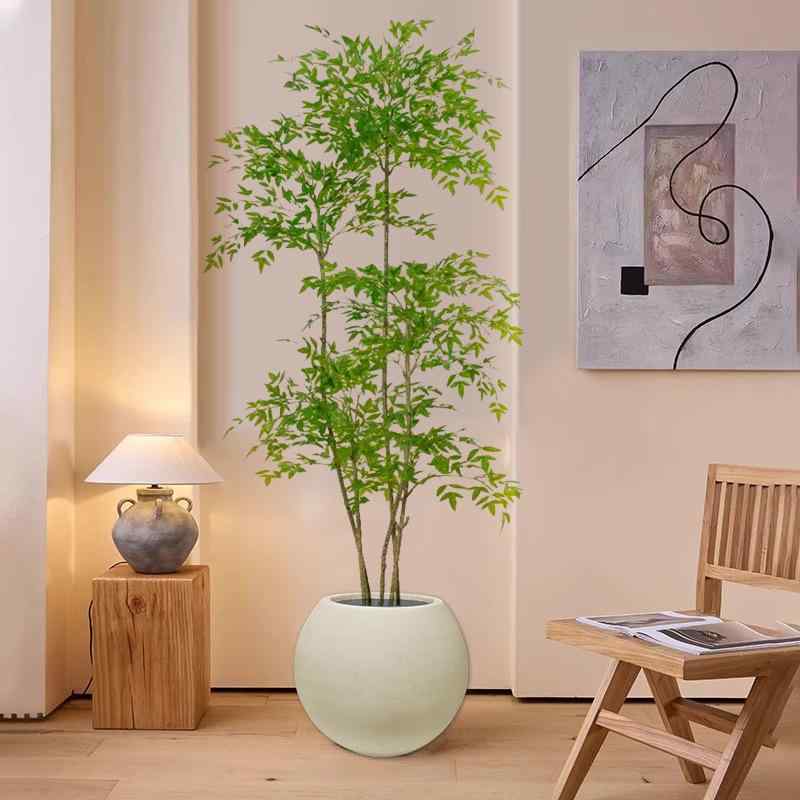 造花 南天竹 室内装飾 フェイクグリーン 大型 90cm 130cm 150cm 160cm 180cm 200cm