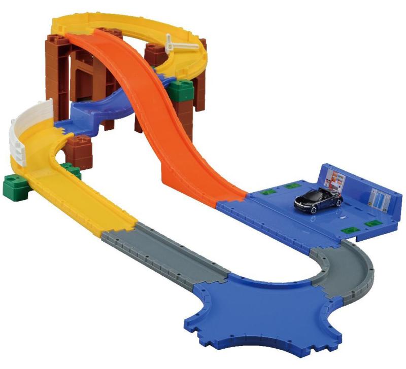 【中古】トミカ トミカシステム 2WAY ベーシックどうろセット