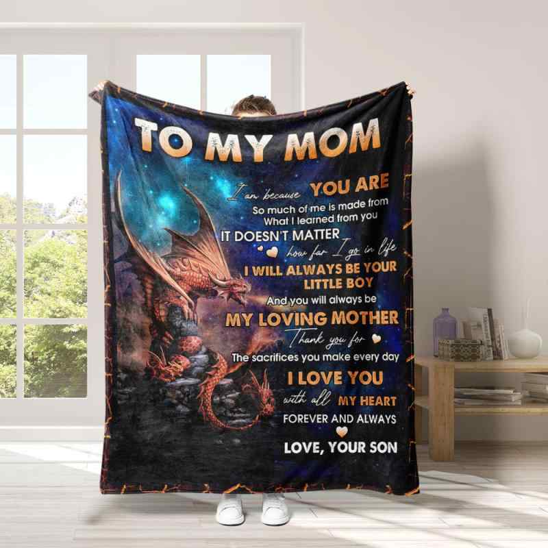 毛布 フランネル 文字プリント 母の日 ギフト ブランケット ひざ掛け ポリエステル繊維 軽量 あったか ..