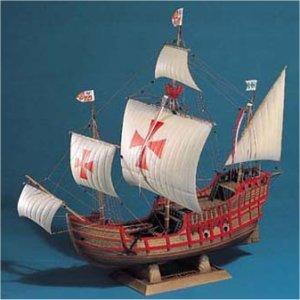 【中古】青島文化教材社 大型帆船 No.06 1/60 サンタマリア