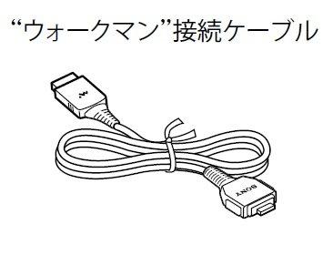 【中古】【部品】SONY純正 ウォークマン接続ケーブル DLC-NWV50 対応機種:RDP-NWV600B 【中古】【部品】SONY純正 ウォークマン接続ケーブル DLC-NWV50 対応機種:RDP-NWV600B