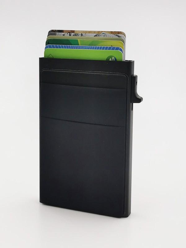 カードケース メンズ レディース スライド式 薄型 スキミング防止 アルミ合金 名刺入れ 全9色