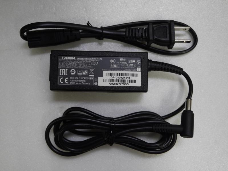 【中古】東芝純正ACアダプターPA-1450-59 19V2.37A