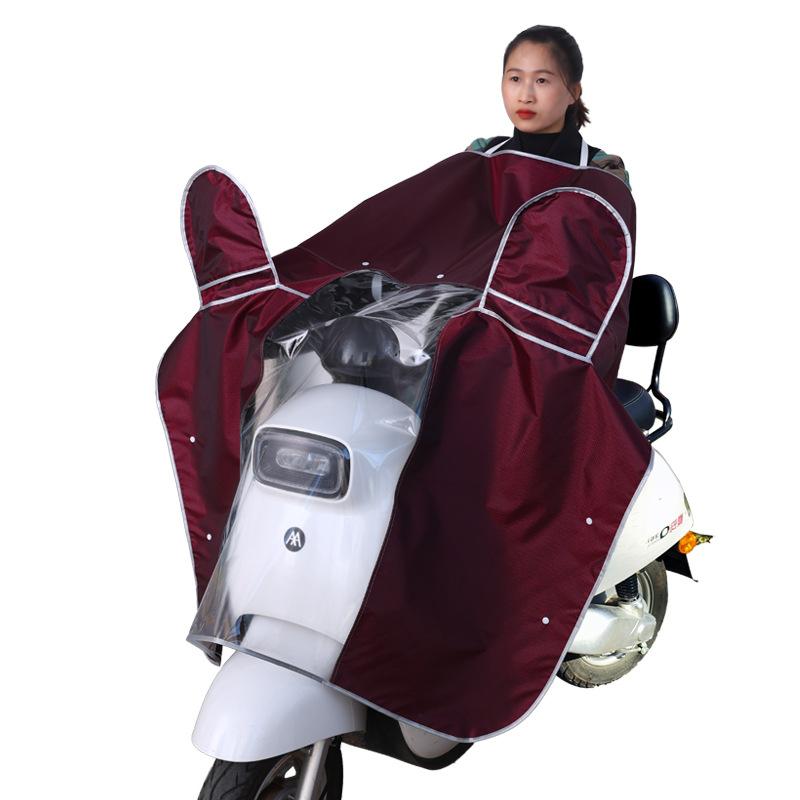 バイク スクーター 車体カバー オックスフォード生地 防雨 日焼け防止 多機能ミラーカバー付き 宝藍色 蔵青 酒红色 紫色 桜花ピンク 桜草色 星空グレー 浅い蔚ブルー