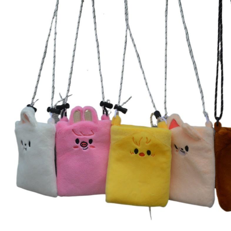 バッグ 男性用 女性用 ウエストバッグ カジュアル 斜めがけ ボディバッグ スマホポーチ ぬいぐるみ グ..