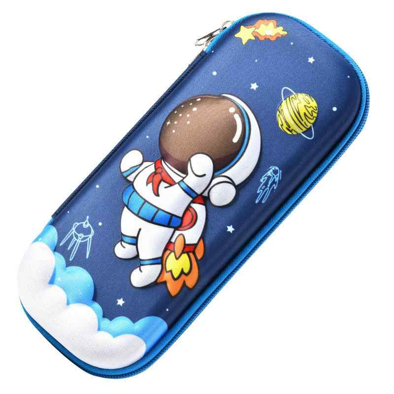 ペンケース キッズ 子供 小学生 かわいい EVA 筆箱 男の子 女の子 ロケット 宇宙飛行士 ユニコーン 人魚 恐竜 ウサギ