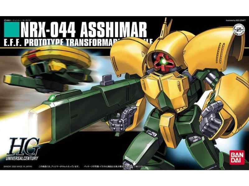 【中古】HGUC 1/144 アッシマー （機動戦士Zガンダム