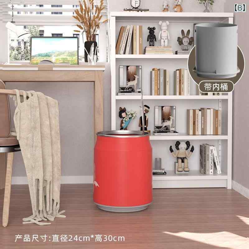 ゴミ箱 蓋付き 家庭用 大容量 リビング トイレ 収納 ペール ごみ入れ 12L プラスチック製 オレンジ レッド ブルー ホワイト パープル