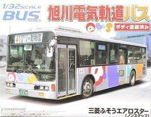 【中古】青島文化教材社 1/32 バス No.18 旭川電気軌道バス 路線