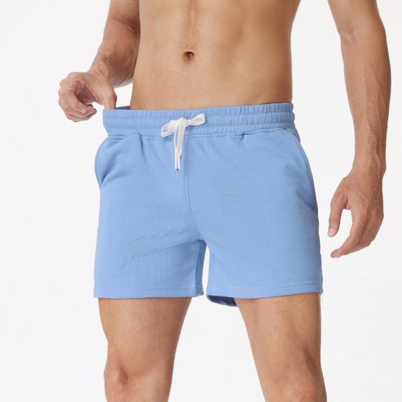 ハーフパンツ 男性用 コットン 運動 ランニング トレーニング 高弾性 スポーツ カジュアル ショートパ..